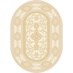 VALENCIA 5112B (Ovale, 90X55, CREME_CREME)