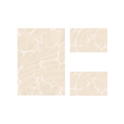 ANKARA 79910 (Rectangulaire, ( T 100X130 + 2T 60X100 ), BEIGE)