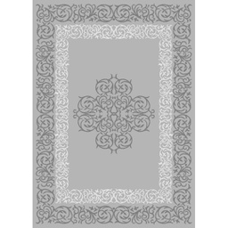 PLAZA 9676R (Rectangulaire, 200X280, GRIS CLAIRE)