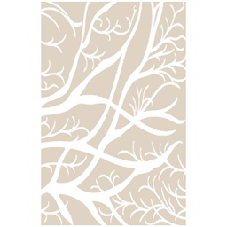 WOROUD 95230 (Rectangular, 200X280, BLANC-CASSE _BEIGE)