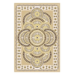 AZHAR A1820 (Rectangulaire, 150X220, BEIGE)
