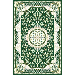 VALENCIA 51133 (Rectangular, 250X400, VERT EMERAUDE_CREME)