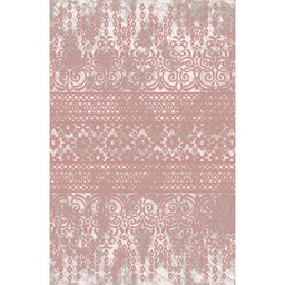 JAKARTA A0843 (Rectangulaire, 200X280, ECRU SHRINK_BOIS DE ROSE)