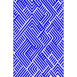 PALACE 97480 (Rectangulaire, 200X280, BLEU ROI)