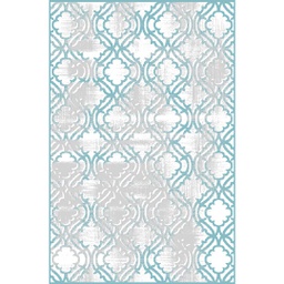 RIHAB A4130 (Rectangular, 200X150, BLEU CLAIRE)