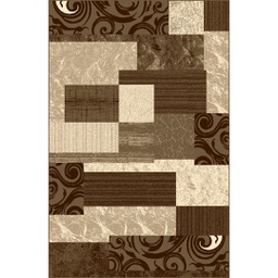 NOUR 50812 (Rectangulaire, 165X230, BRUN PALE)