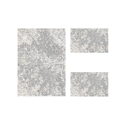 ANKARA A1200 (Rectangulaire, ( T 100X130 + 2T 60X100 ), GRIS FONCE)