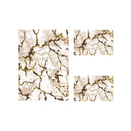 MANISA A4400 (Rectangulaire, ( T 100X130 + 2T 60X100 ), BLANC CASSE SHRINK_MARRON CAFE)