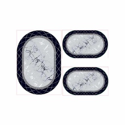 أميرة 1742A (بيضوي, ( O 80X115 + 2O 50X80 ), متعدد الألوان, تفت)