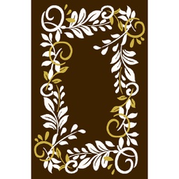 PLAZA 9236B (Rectangulaire, 200X280, MARRON CAFE)