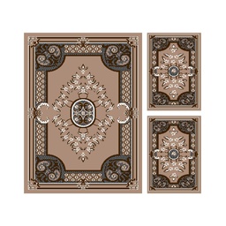 CIRTA 9299F (Rectangular, ( T 150X220 + 2T 60X110 ), BRONZE CLAIR)