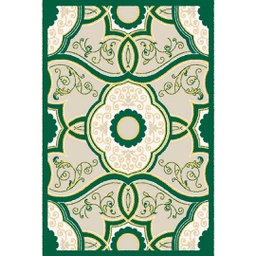 PLAZA A5410 (Rectangulaire, 200X280, VERT EMERAUDE)