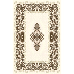 MERSIN 94800 (Rectangular, 50X80, ECRU SHRINK_MARRON CAFE)