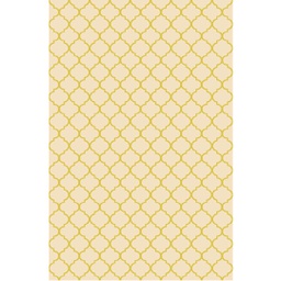 YASMINE LUREX A2970 (Rectangulaire, 200X310, CREME)