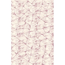 MUGLA 96530 (Rectangulaire, 240X400, ECRU SHRINK_BOIS DE ROSE)