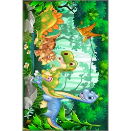 STORY 0449a (Rectangular, 120X160, MULTI COULEURS, Lamination)