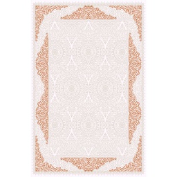 YARA A6430 (Rectangular, 165X230, ECRU SHRINK - BRIQUE)