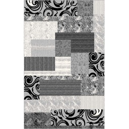 NOUR 50815 (Rectangulaire, 250X400, GRIS CLAIRE)