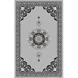 NOUR 51695 (Rectangulaire, 250X400, GRIS CLAIRE)