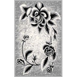 NOUR 60775 (Rectangulaire, 250X400, GRIS CLAIRE)