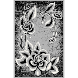 NOUR 60776 (Rectangulaire, 250X400, GRIS CLAIRE)