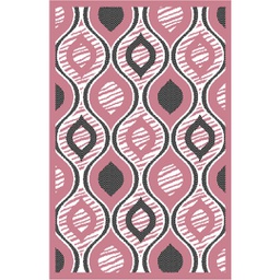 CIRTA 9304D (Rectangulaire, 150X220, BOIS DE ROSE)