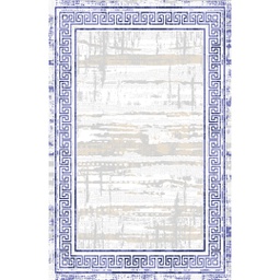 MANISA A4440 (Rectangular, 200X280, SHRINK ECRU_BLEU VIOLACE)