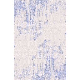 YARA A6594 (Rectangular, 165X230, SHRINK ECRU_BLEU VIOLACE)