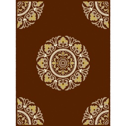 AZHAR 9209B (Rectangulaire, 300X400, MARRON TERRE)