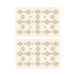 BAHDJA A4910 (Rectangulaire, 60X220, IVOIRE CLAIRE)