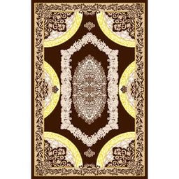 PLAZA 9237B (Rectangulaire, 240X400, MARRON CAFE)
