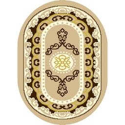 PLAZA 92381 (Oval, 65X100, BEIGE)