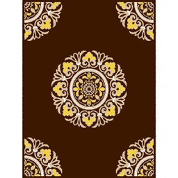 AZHAR 9209X (Rectangular, 240X400, MARRON CAFE)