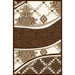 SHIRAZ 92190 (Rectangular, 80X150, MARRON CAFE)