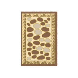 فالينسيا 60710 (مستطيل, 60X110, بني برونزي / قشدي)