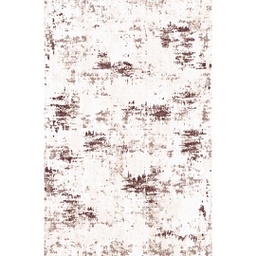 QAMAR A6620 (Rectangulaire, 200X275, ECRU SHRINK_MRRON CHOCO)