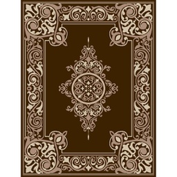 RELAX 6267D (Rectangulaire, 240X330, MARRON BORDEAUX)