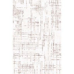 QAMAR A6640 (Rectangular, 200X275, BLANC CASSE SHRINK_MARRON BRONZE)