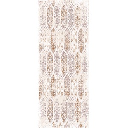 QAMAR A6230 (Rectangulaire, 200X150, BLANC CASSE SHRINK_MARRON BRONZE)