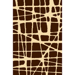 PLUME A4290 (Rectangular, 200X280, MARRON CHOCO LX CHICHENE)