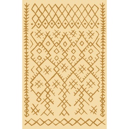 PLUME A7770 (Rectangulaire, 200X280, CREME LX CHICHEN)