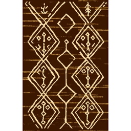 PLUME A7720 (Rectangulaire, 200X280, MARRON CHOCO LX CHICHENE)