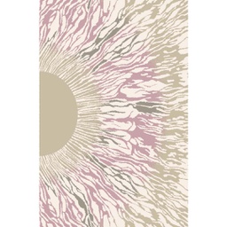 OZEL 97420 (Rectangular, 200X280, ECRU SHRINK_BOIS DE ROSE)