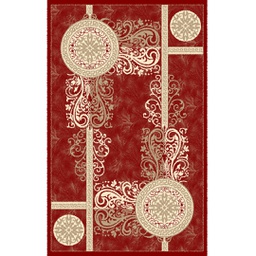 NOUR 53925 (Rectangular, 250X400, BORDEAUX)