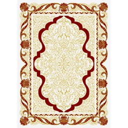 ISHRAK A3395 (Rectangular, 200X275, BLANC CASSE)