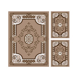 CIRTA 9299G (Rectangular, ( T 150X220 + 2T 60X110 ), BRONZE CLAIR)