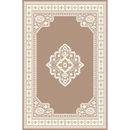 NOUR 95284 (Rectangular, 250X400, MARRON CAFE)