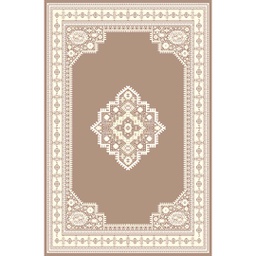 NOUR 95284 (Rectangular, 250X400, MARRON CAFE)