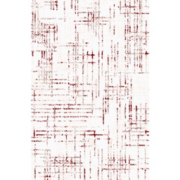 QAMAR A6640 (Rectangular, 200X275, BLANC CASSE SHRINK_BORDEAUX)