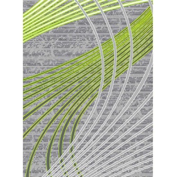 NIHAL A7950 (Rectangulaire, 200X275, GRIS CLAIRE)